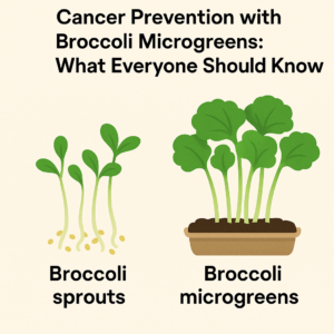 cancer prevention with broccoli microgreens