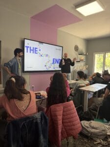 Microgreens workshop diaries and trays — EVEC microgreens methodology